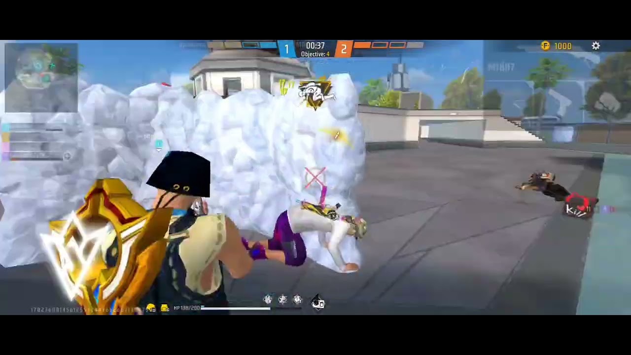 Cariminity vs mr potato 😡 free fire