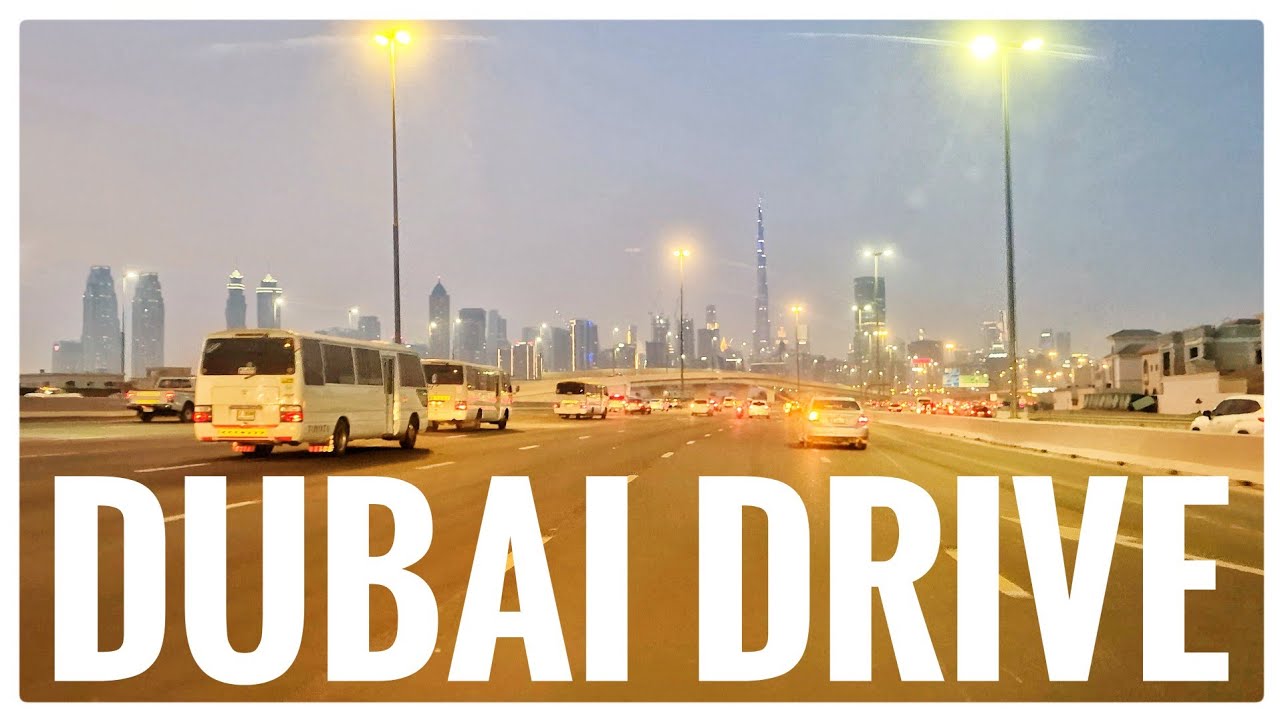DUBAI ROAD DRIVE 🚗 JUNE 2025 🇦🇪(‎@uae25  )