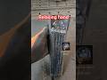 beautiful welding fcaw,relaxing hand #fcaw  #youtubeshorts