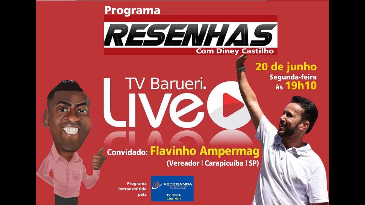Flavinho Ampermag | Resenhas News Com Diney Castilho