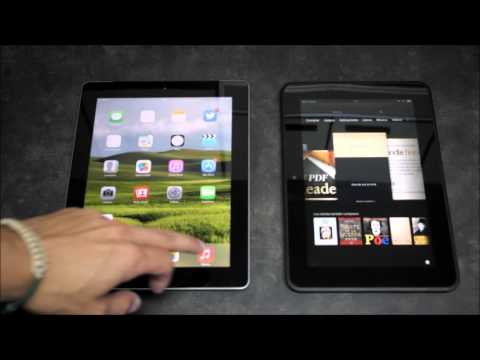 Vídeo: Diferença Entre Amazon Kindle Fire E IPad 2