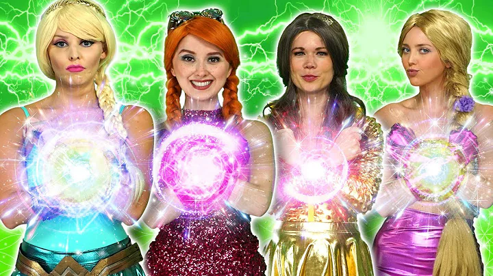 DISNEY PRINCESS MAGIC SUPERPOWERS. (Rapunzel, Elsa...
