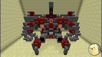 Minecraft - How To Build Transformers 2 Overload Robot Mode!