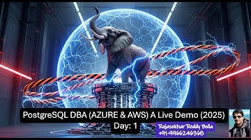 PostgreSQL DBA (AZURE & AWS): A Live Demo (2025) : Day1