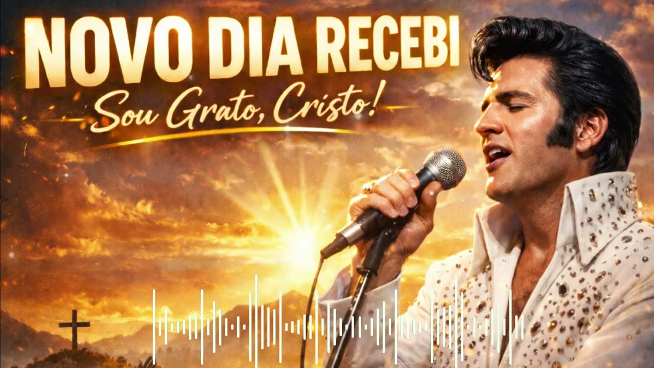 NOVO DIA RECEBI | Gospel Rock 1950 | Estilo Elvis Presley - #getchurch #getworship #advec