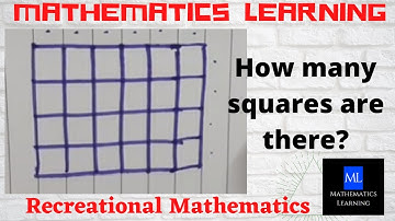 How many squares are there in the given figure