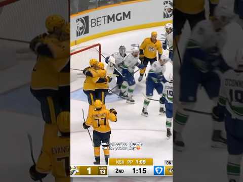 Haula buries it where mama keeps the muffins  #nhl #predsnhl #nhlhighlights