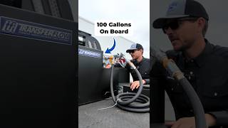 How to Carry 100 Gallons of Two Different Fuels on One Truck #shorts