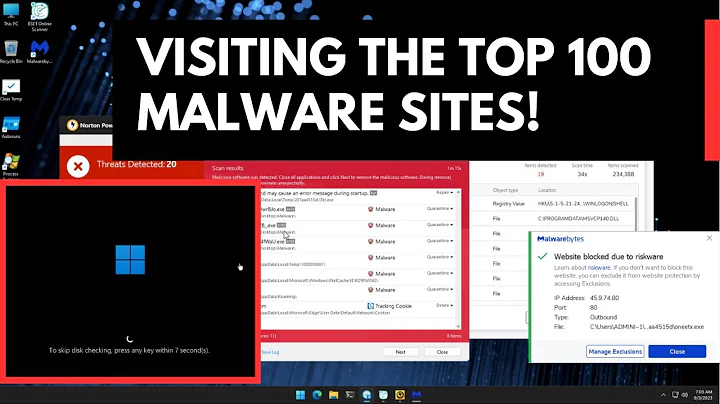 Downloading and running the 100 Malware links - DayDayNews