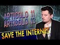 Cosa sono l'Articolo 11 e l'Articolo 13? #SaveYourInternet