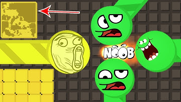 Splix.io PRO vs NOOB Team Mode World Record Highest Score 140K+!