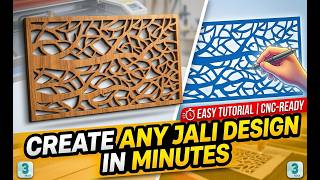 Create any CNC Jali Design in minutes