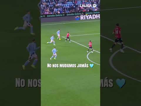 De esta locura no me mudo jamás 🩵 #LALIGAHighlights