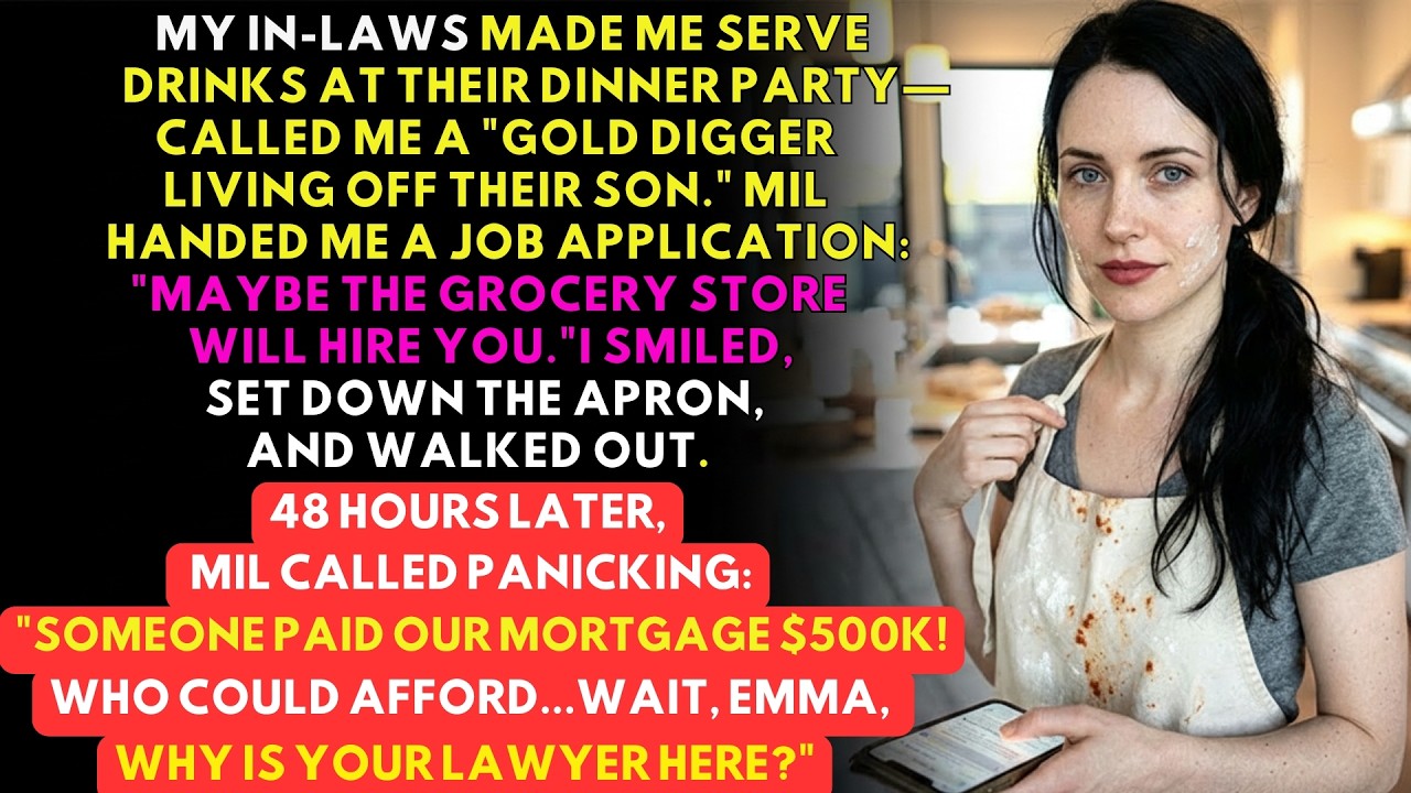 My In-Laws Called Me a Gold Digger Living Off Their Son—Until My $500K Investment Saved Their House.