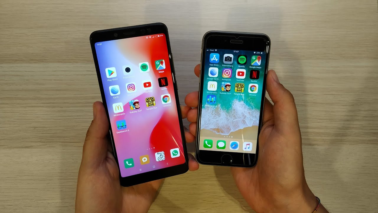 Xiaomi Redmi Vs Iphone