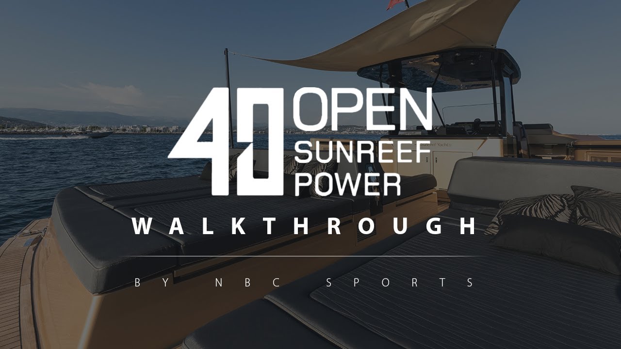 40 Open Sunreef Power Diamond Limited Edition on NBC Sports