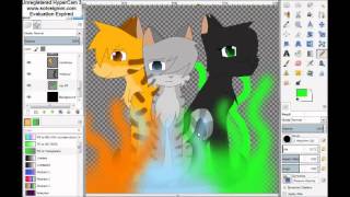 Warrior Cats Power Of Three Speedpaint (Three Years Difference)