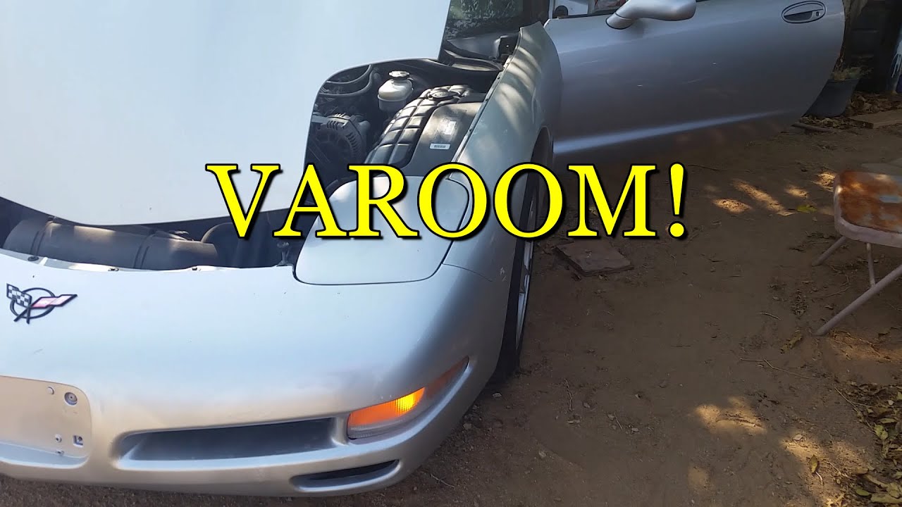 1998 Corvette C5...First Start After Harmonic Balancer Replace YouTube
