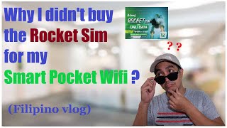 Rocket Sim pwede nga ba gamitin sa Smart pocket wifi  | Tech Vlog