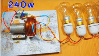 How to make free energy generator 240w 220volt power supply