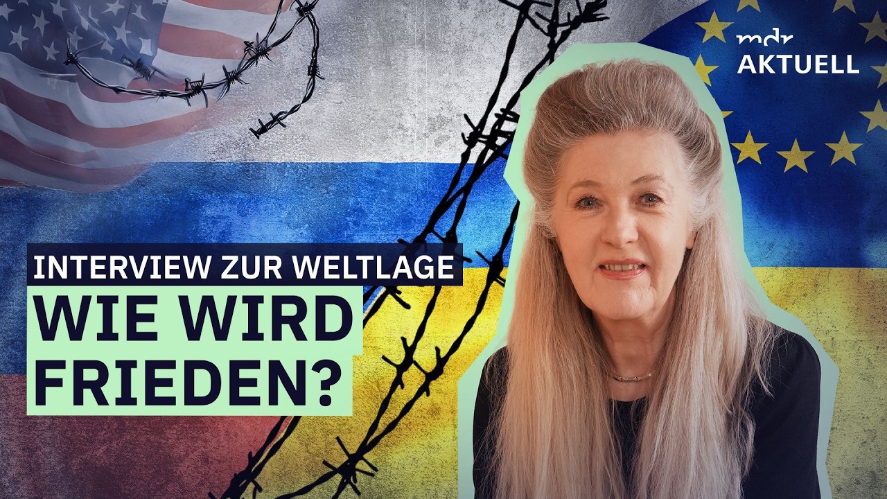 Kein Frieden ohne Mut, sonst bleiben wir Opfer | MDR AKTUELL Talk