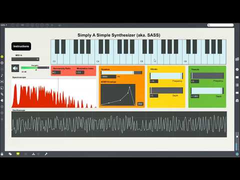Simply a Simple Synthesizer aka. SASS
