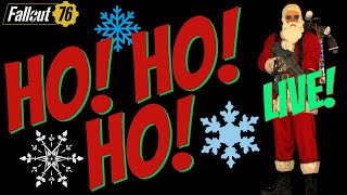 ▶️Fallout 76 Livestream - Its Santa Time!