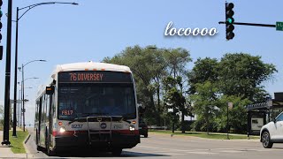 CTA Ride: 2016 NovaBus LFS (8248) Deadheading to Forest Glen Garage