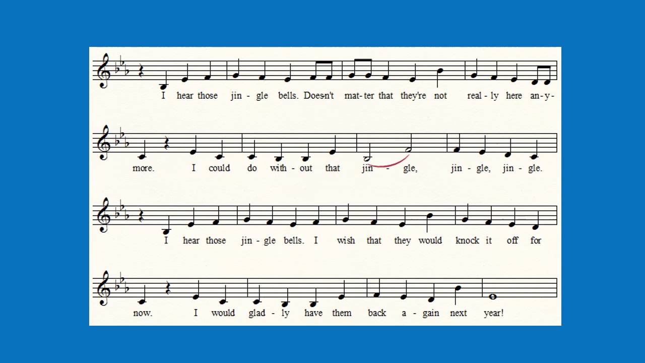 I Hear Those Jingle Bells YouTube