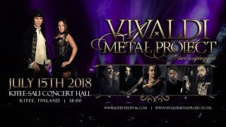 Vivaldi Metal Project  The Four Seasons  Medley  Unplugged In Kitee Finland  World Premiere