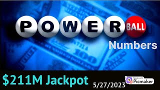 Powerball Winner Numbers 27 May 2023. Today Powerball Drawing Result Saturday Night 5/27/2023