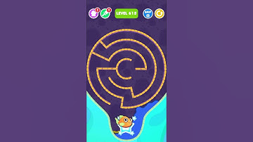 Save The Fish!🐟🔥🏆 - All Gameplay Level 615! (iOS/Android) #shorts #games #funny #savethefish