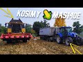 Kombajn stracił moc... Pierwsze koszenie kukurydzy | Mas140E | New Holland CX6.80 [vlog#149]