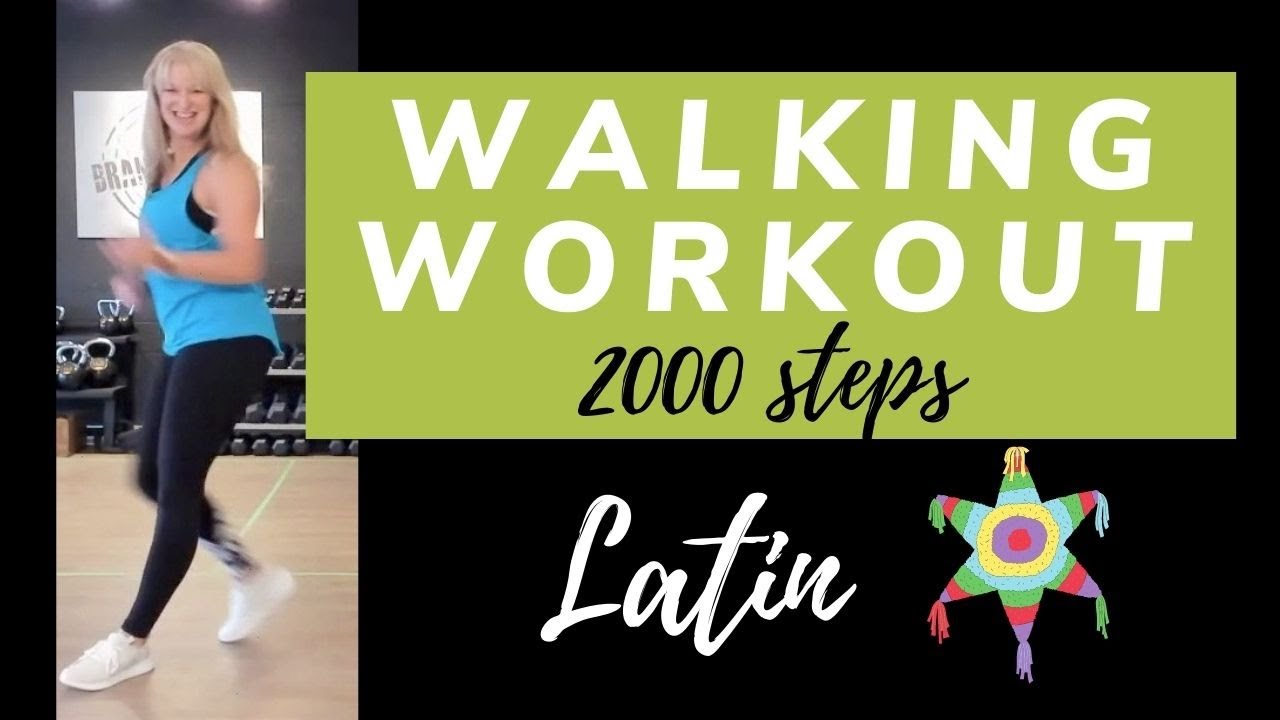 Latin Pop WALKING WORKOUT at Home | 2000 Steps in 15 minutes | Mamacita, X, La Mordidita