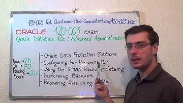 1Z0-063 – Oracle Exam Database 12c Test Advanced Administration Questions