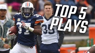The Top 5 plays from Auburn's A-Day Game