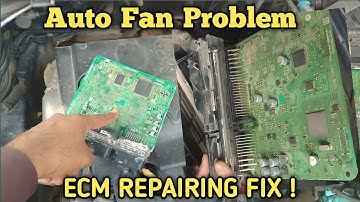 Toyota Corolla 2014 Radiator-Fan (Cooling Fan) Not Working | Car ECM Repairing complete information