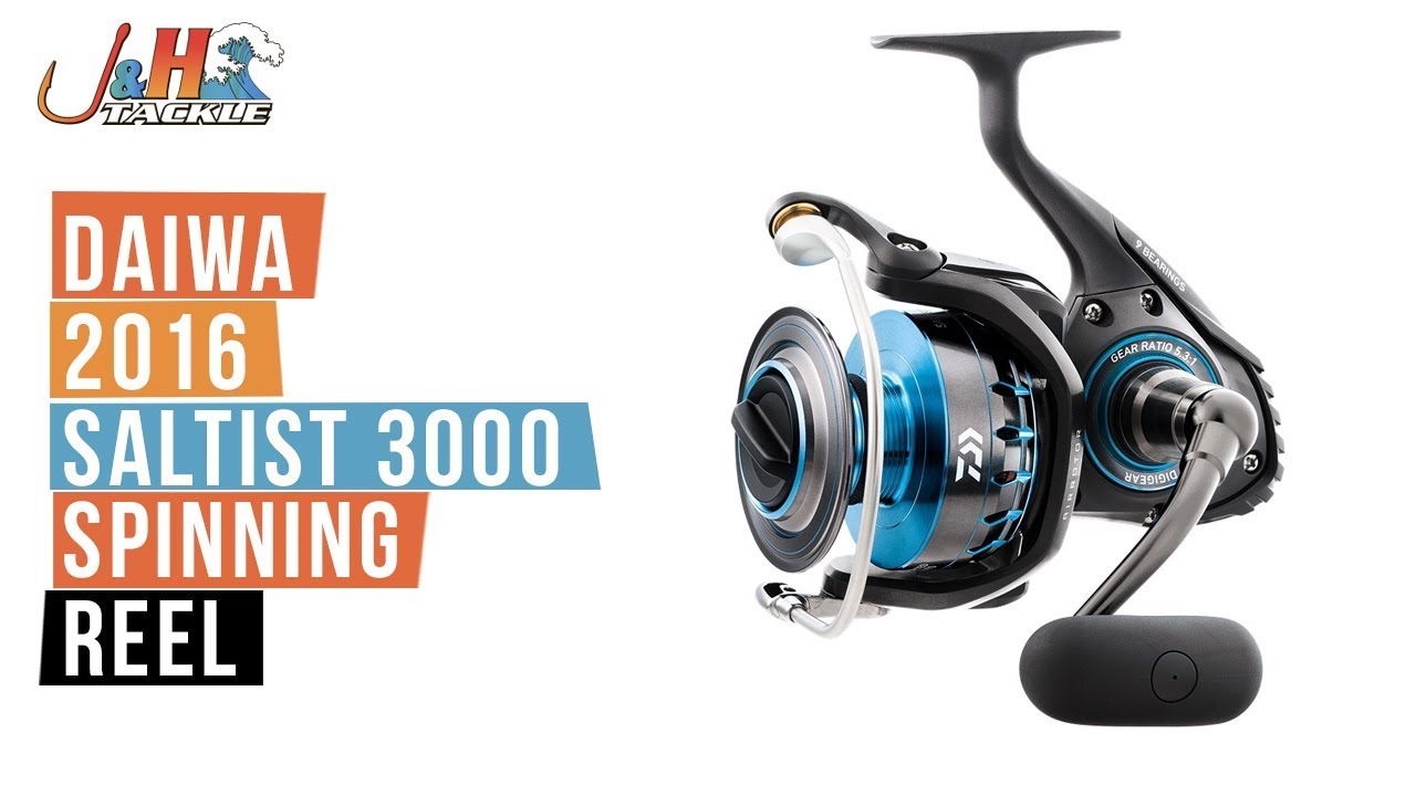 Daiwa 2016 Saltist 3000 Spinning Reel