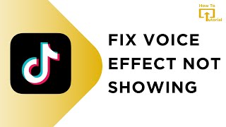 Fix TikTok Voice Effects Not Showing | Fix TikTok Voice Effects Not Working