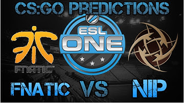 Fnatic vs NiP CS:GO Lounge Prediction 22.09.2015