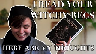 I Read Your Witchy Fiction Recs...Here Are My Thoughts. by Chaotic Witch Aunt 4,158 views 5 months ago 29 minutes