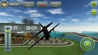 Fire Fighter Airplane Rescue HD Gameplay Android/IOS screenshot 1