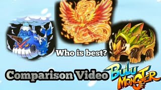 Who is best Phoecinix, Ultratoise and Giganion!!! Starter Trio Ultimate Evolution Comparison