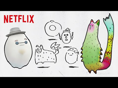How to Draw Yourself as a Ghost 👻 City of Ghosts | Netflix After School