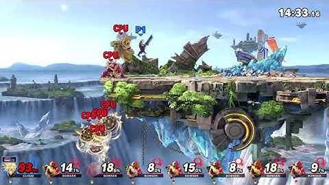 Smash Ultimate - 7 Level 9 CPU Bowser