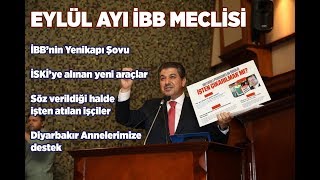 İBB MECLİSİ EYLÜL AYI TOPLANTISI