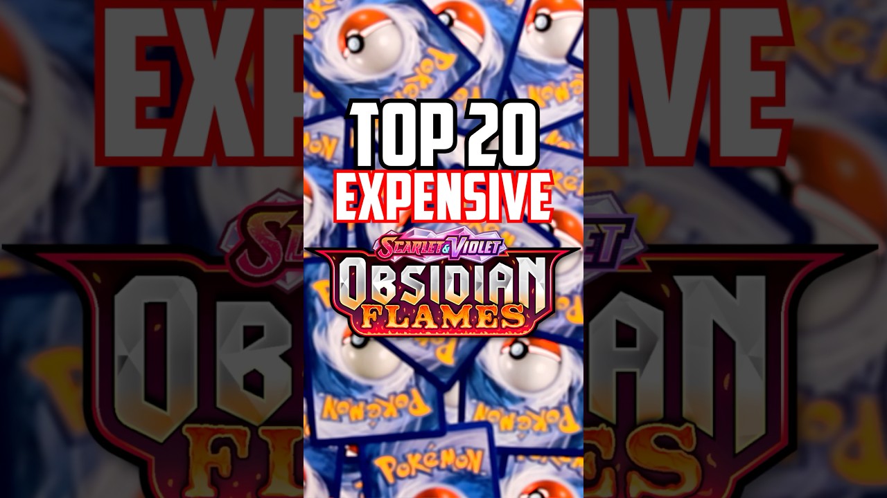 Самые дорогие карты покемонов "Обсидиановое пламя"