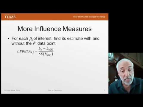 Lecture22 (Data2Decision) Influence in Regression