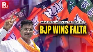Falta Election Results LIVE: BJP Wins By Over 1 Lakh Votes | TMC Crashes To 4th Place