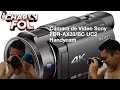 Cámara de video Sony FDR-AX33/BC UC2 Handycam unboxing, análisis español.